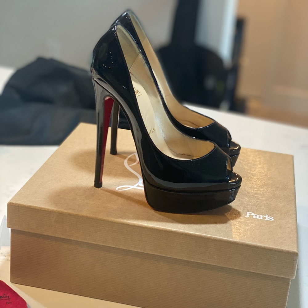 Lady peep Christian louboutin